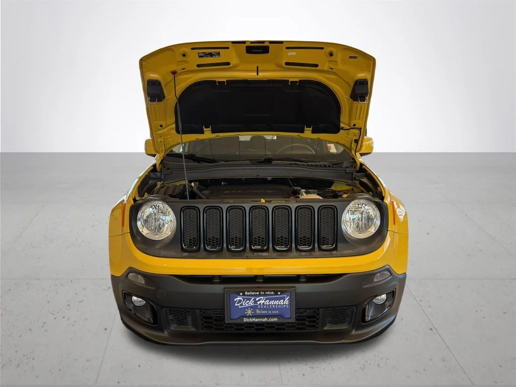 Used 2017 Yellow Jeep Latitude image 4