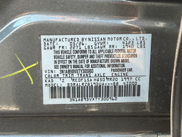 New 2026 Gun Metallic Nissan SR image 31