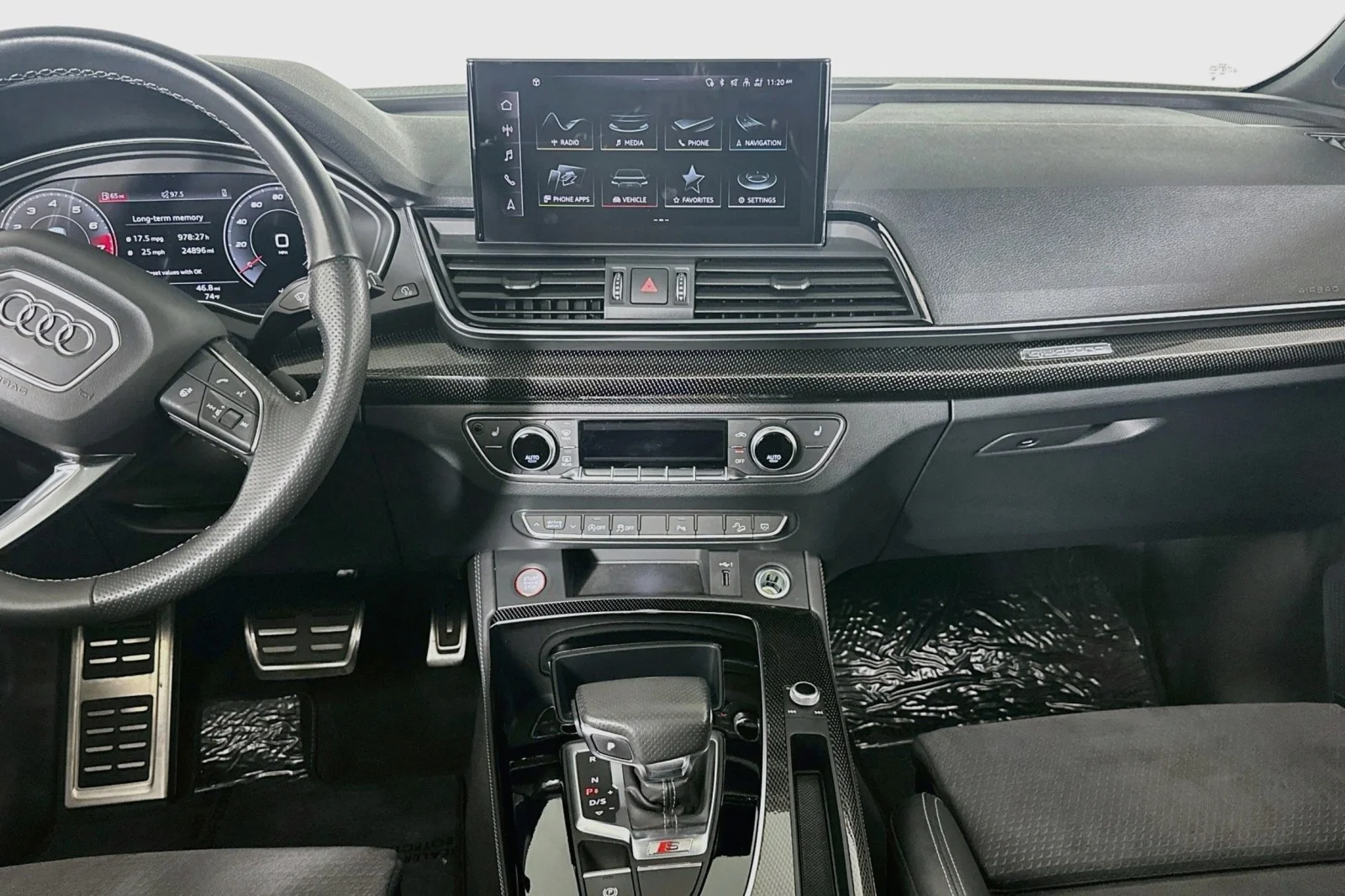 Used 2023 Chronos Gray Metallic Audi Premium Plus image 7