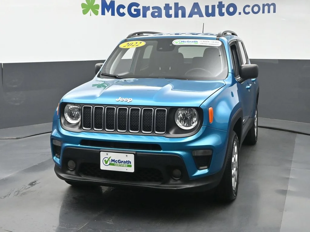 Certified Used 2022 Teal Jeep Latitude image 21