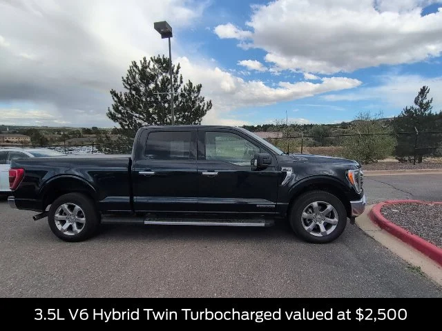 Used 2022 Blue Ford XLT image 4