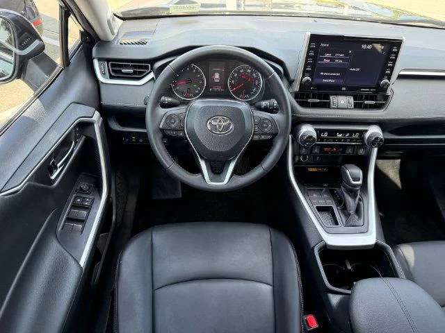 Certified Used 2022 MIDNIGHT BLACK METAL Toyota XLE Premium image 25