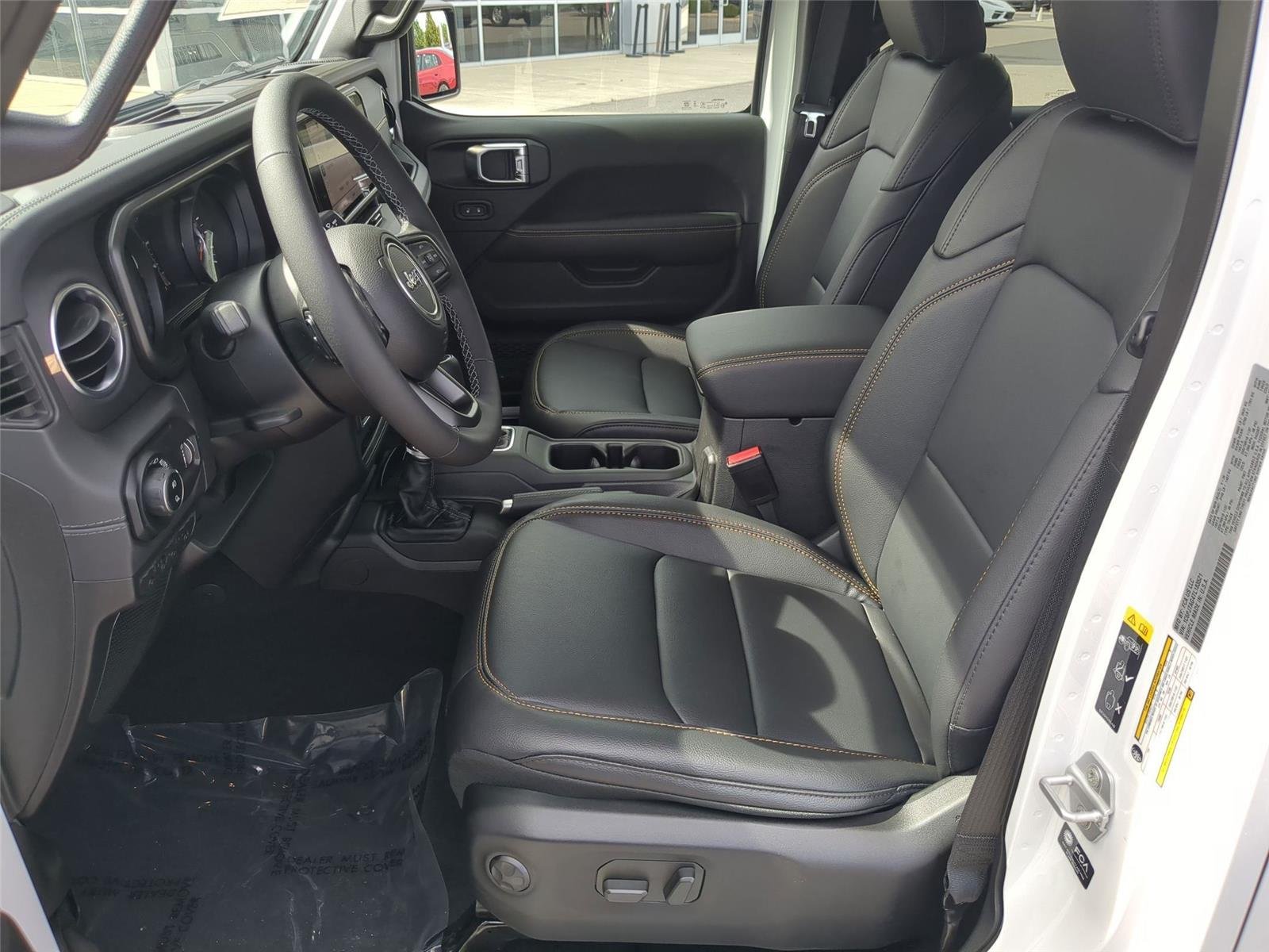 New 2026 Bright White Clearcoat Jeep Sahara image 13