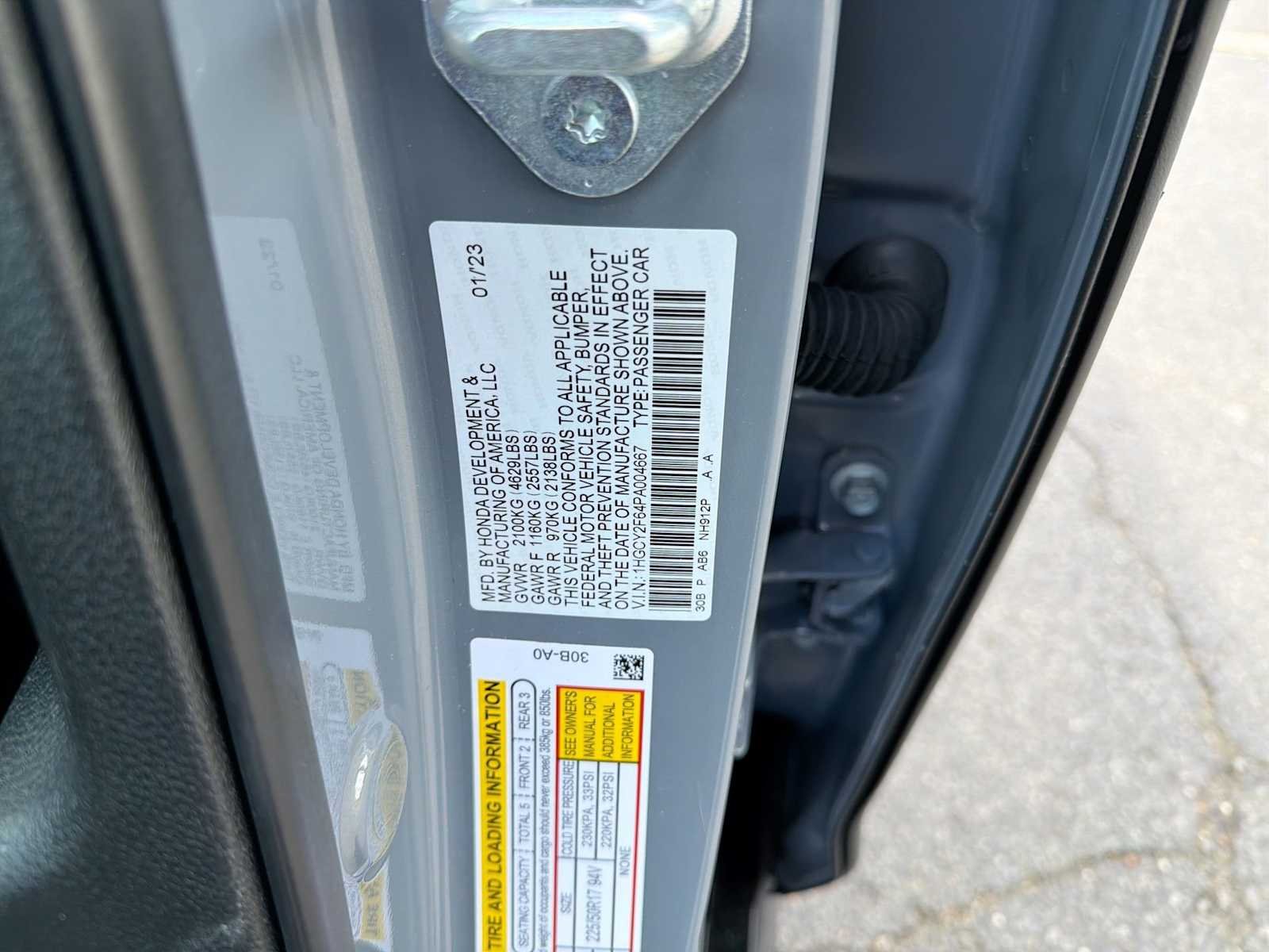2023 Honda Accord Hybrid EX-L - Photo 34