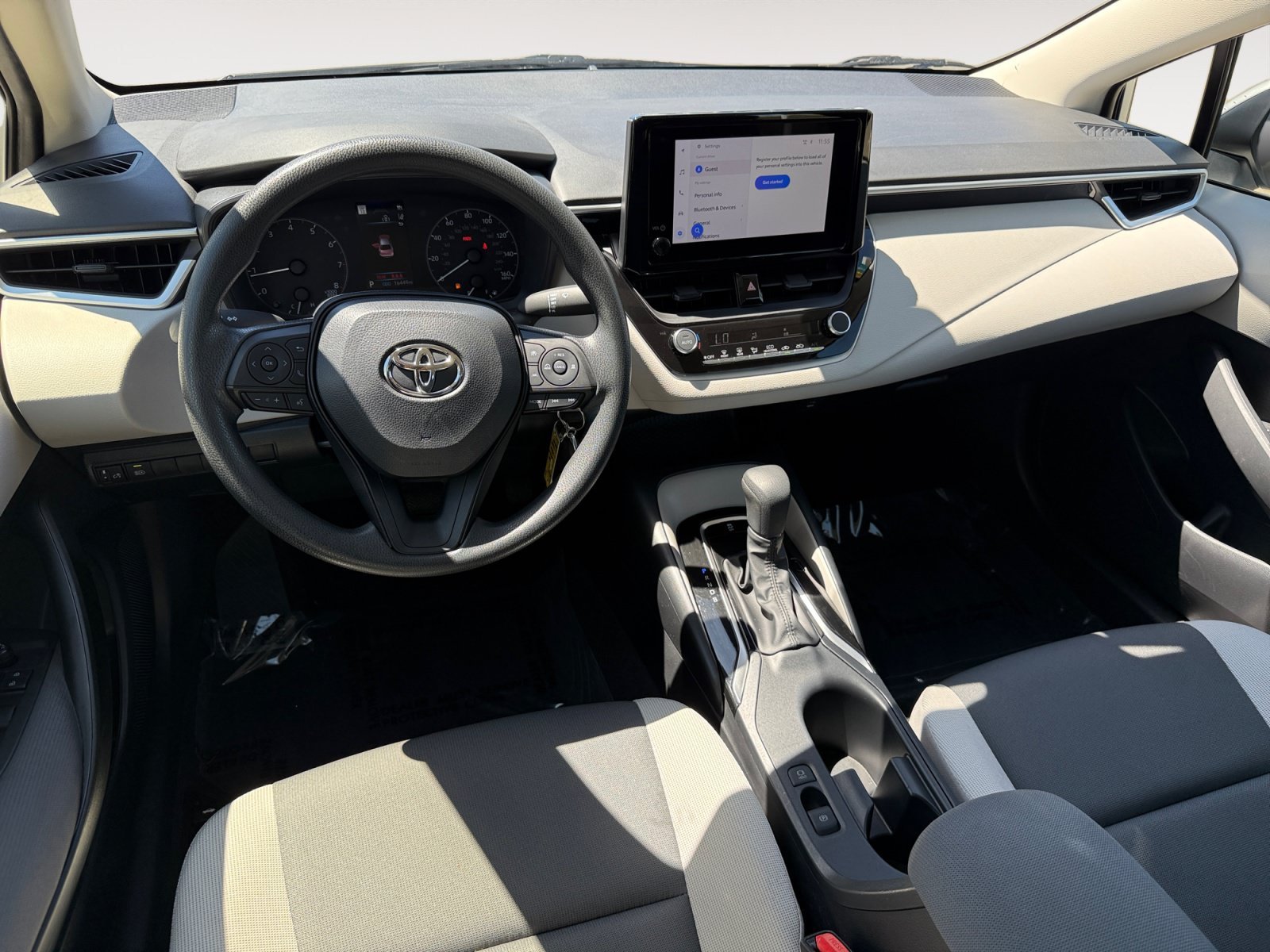 Used 2023 Classic Silver Metallic Toyota LE image 15