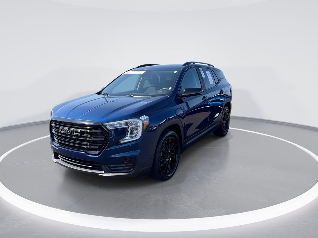 Certified Used 2023 Blue GMC SLE image 4