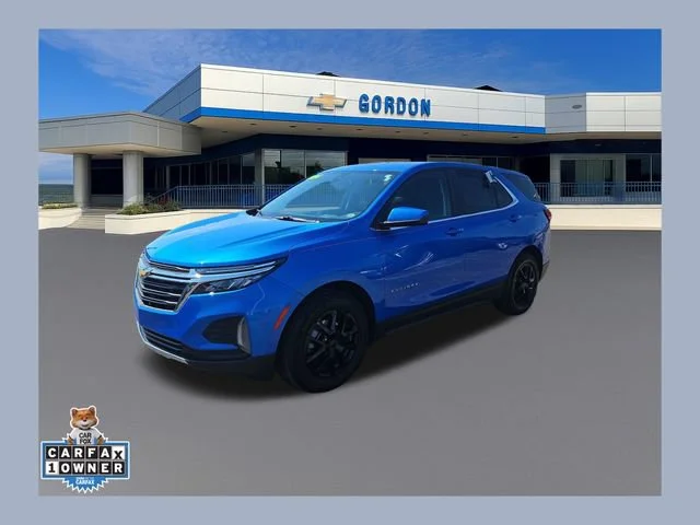 Used 2024 Riptide Blue Metallic Chevrolet LT image 1