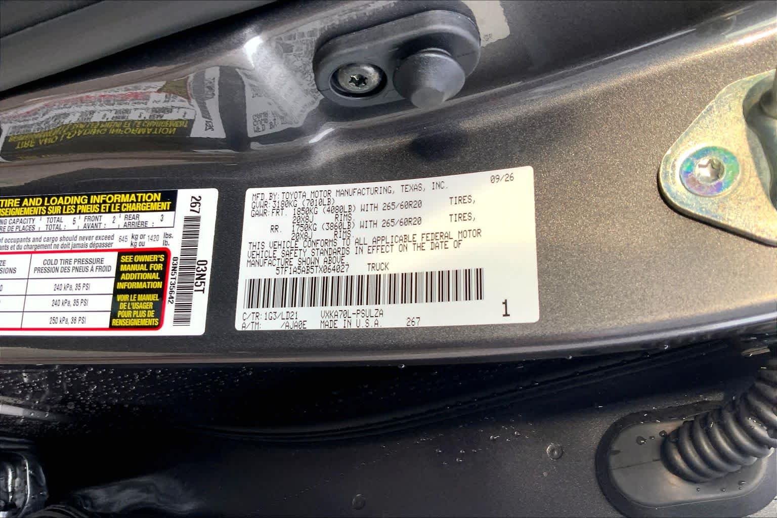 New 2026 Magnetic Gray Metallic Toyota Limited image 21