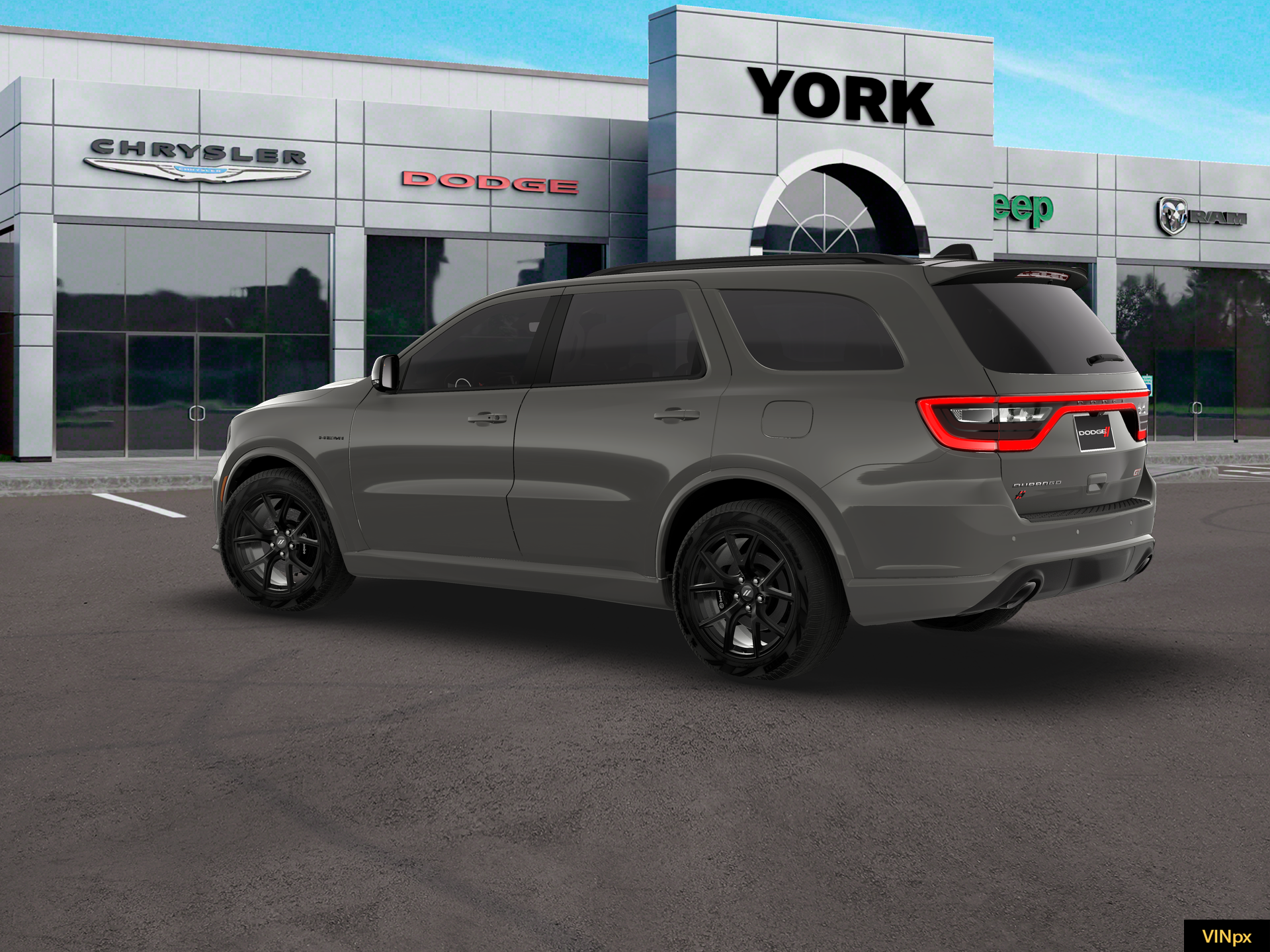New 2026 Destroyer Gray Clear-Coat Exterior Paint Dodge GT PREMIUM image 16