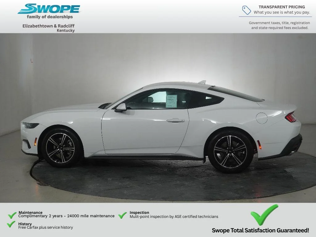 New 2025 Oxford White Ford EcoBoost® Fastback image 9
