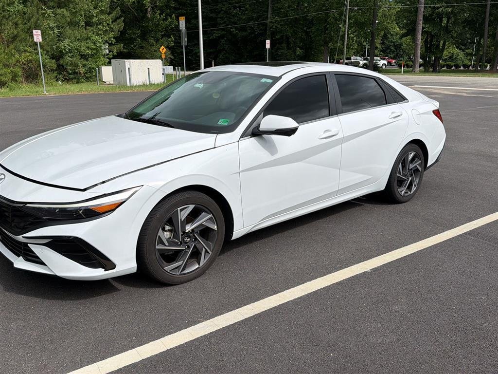 Used 2024 Serenity White Hyundai Limited image 1