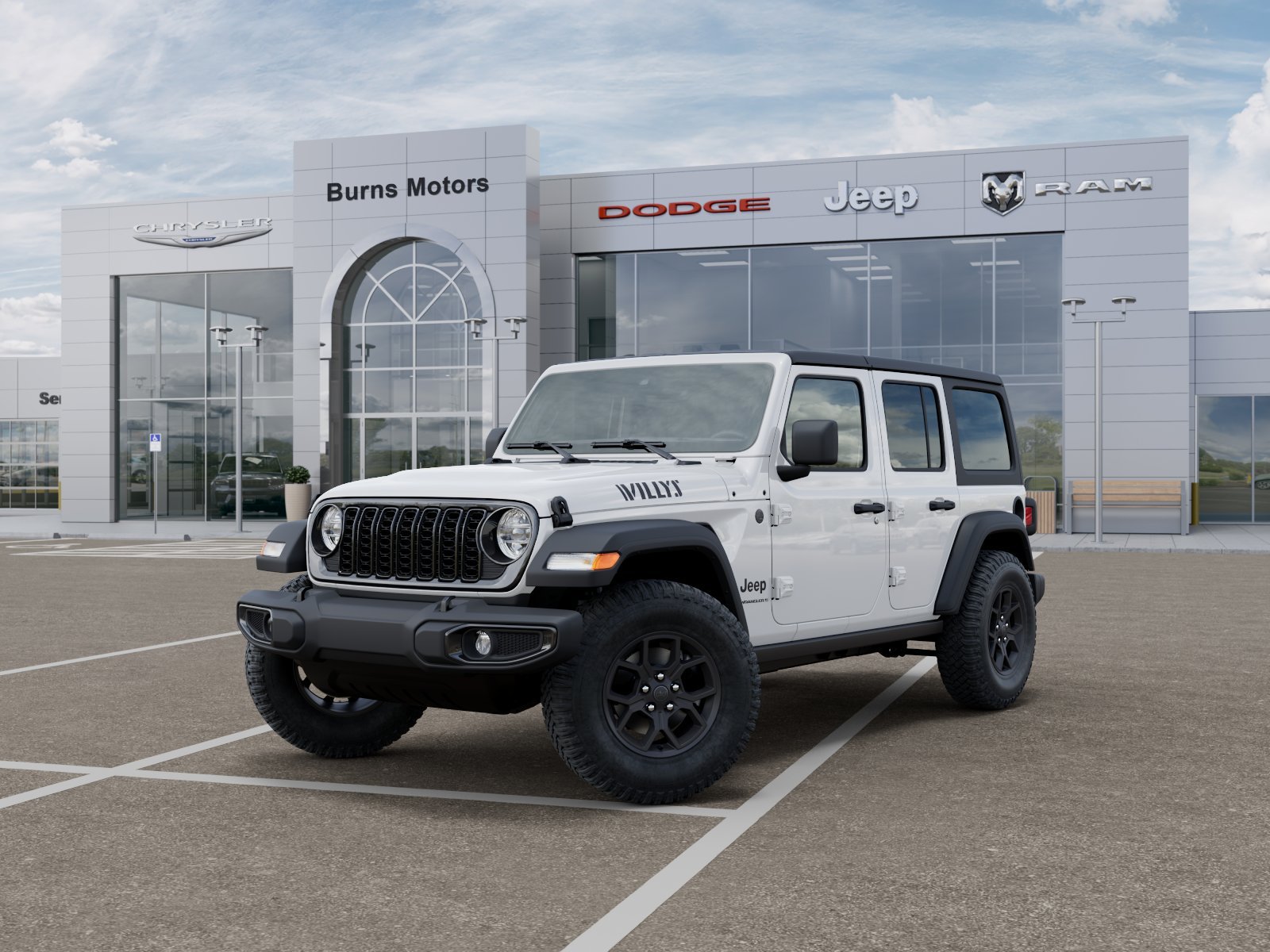 New 2026 Bright White Clearcoat Jeep Willys 4-Door image 27