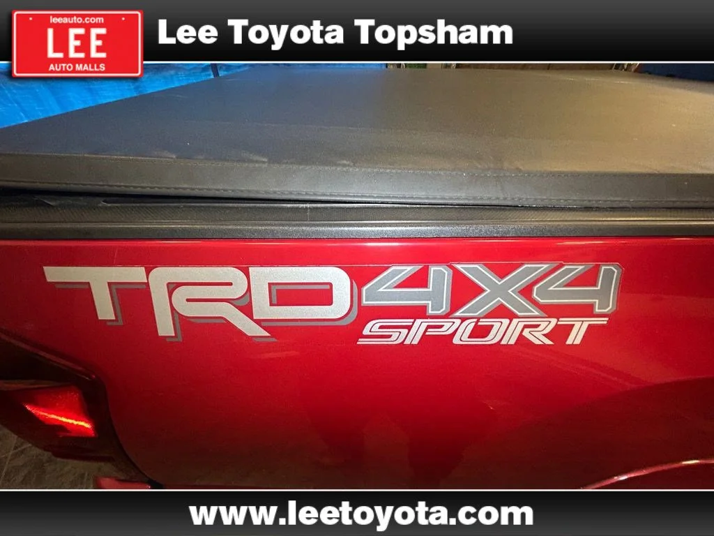 Used 2019 Barcelona Red Metallic Toyota TRD Sport image 18