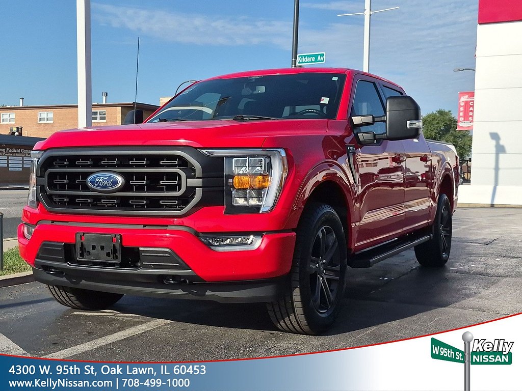 Used 2021 Race Red Ford Lariat image 31