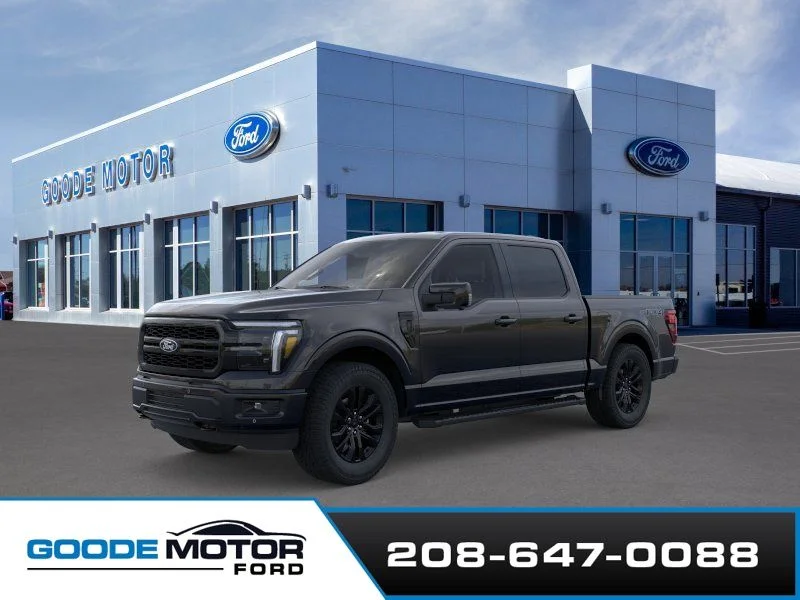 New 2026 Agate Black Metallic Ford Lariat® image 1