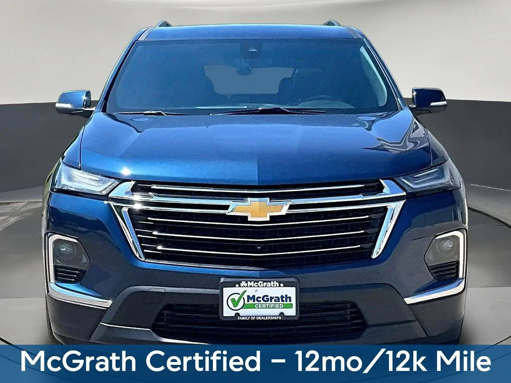 Used 2023 Blue Chevrolet LT Leather image 2