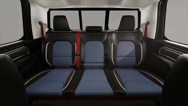 New 2026 Hydro Blue Pearl-Coat Exterior Paint RAM Laramie image 29