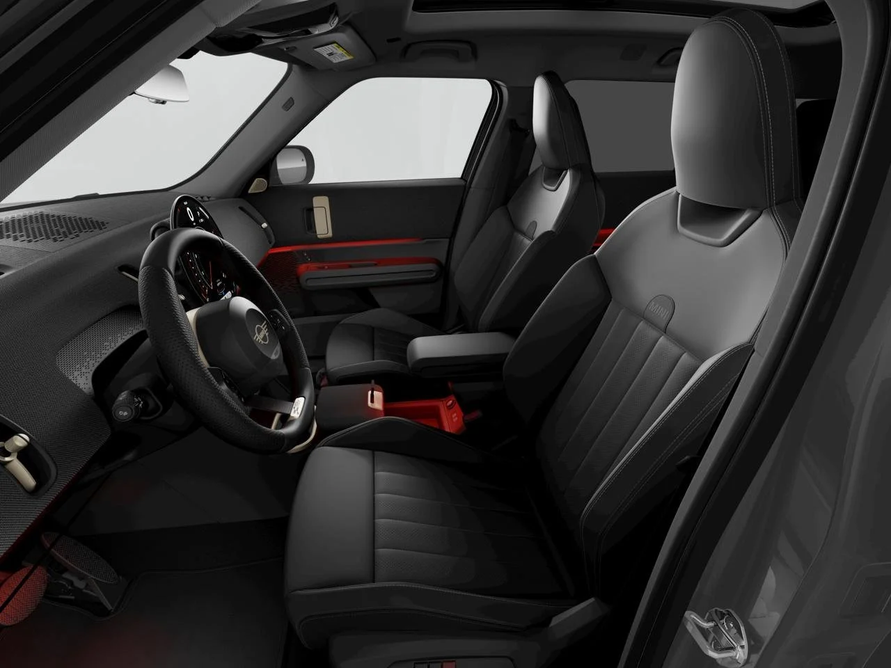 New 2026 Midnight Black II Metallic MINI Iconic image 6