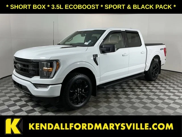 Used 2023 Oxford White Ford XLT image 1