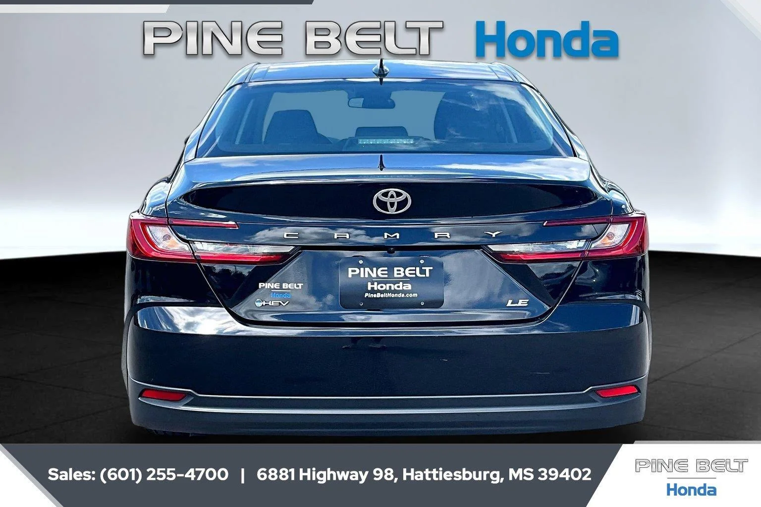 Used 2025 Midnight Black Metallic Toyota LE image 4