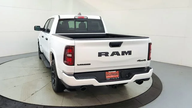 New 2026 Bright White Clear-Coat Exterior Paint RAM Laramie image 8