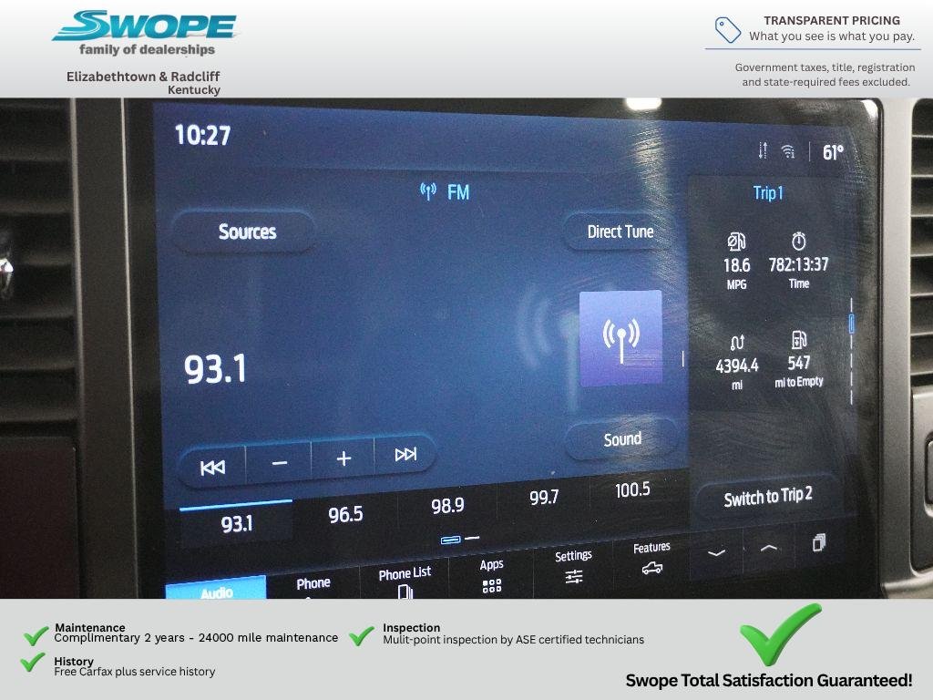 Used 2025 Oxford White Ford XLT image 22