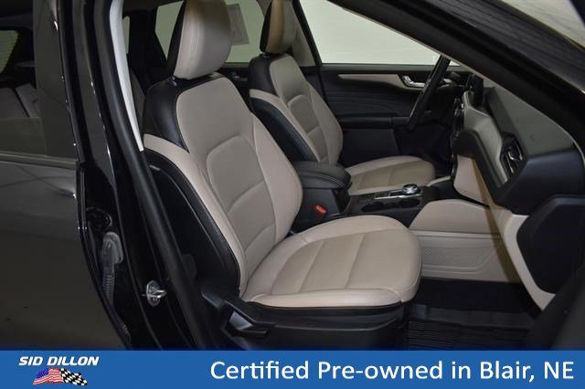 Certified Used 2021 Antimatter Blue Metallic Ford SEL image 7