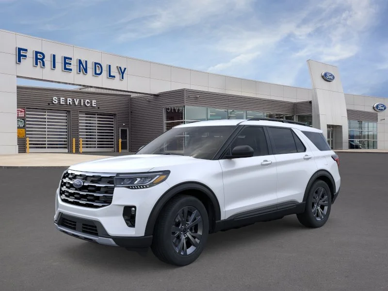 New 2026 Star White Metallic Tri-Coat Ford Active image 1