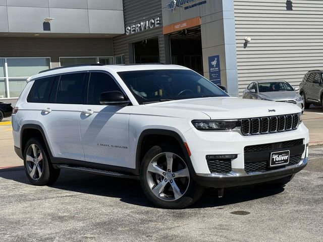 Used 2021 Jeep Grand Cherokee L Limited with VIN 1C4RJKBG3M8104144 for sale in Sulphur Springs, TX
