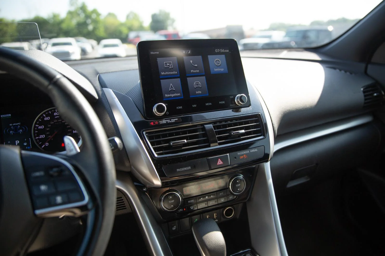 Used 2024 Lightning Blue Metallic Mitsubishi SEL image 14