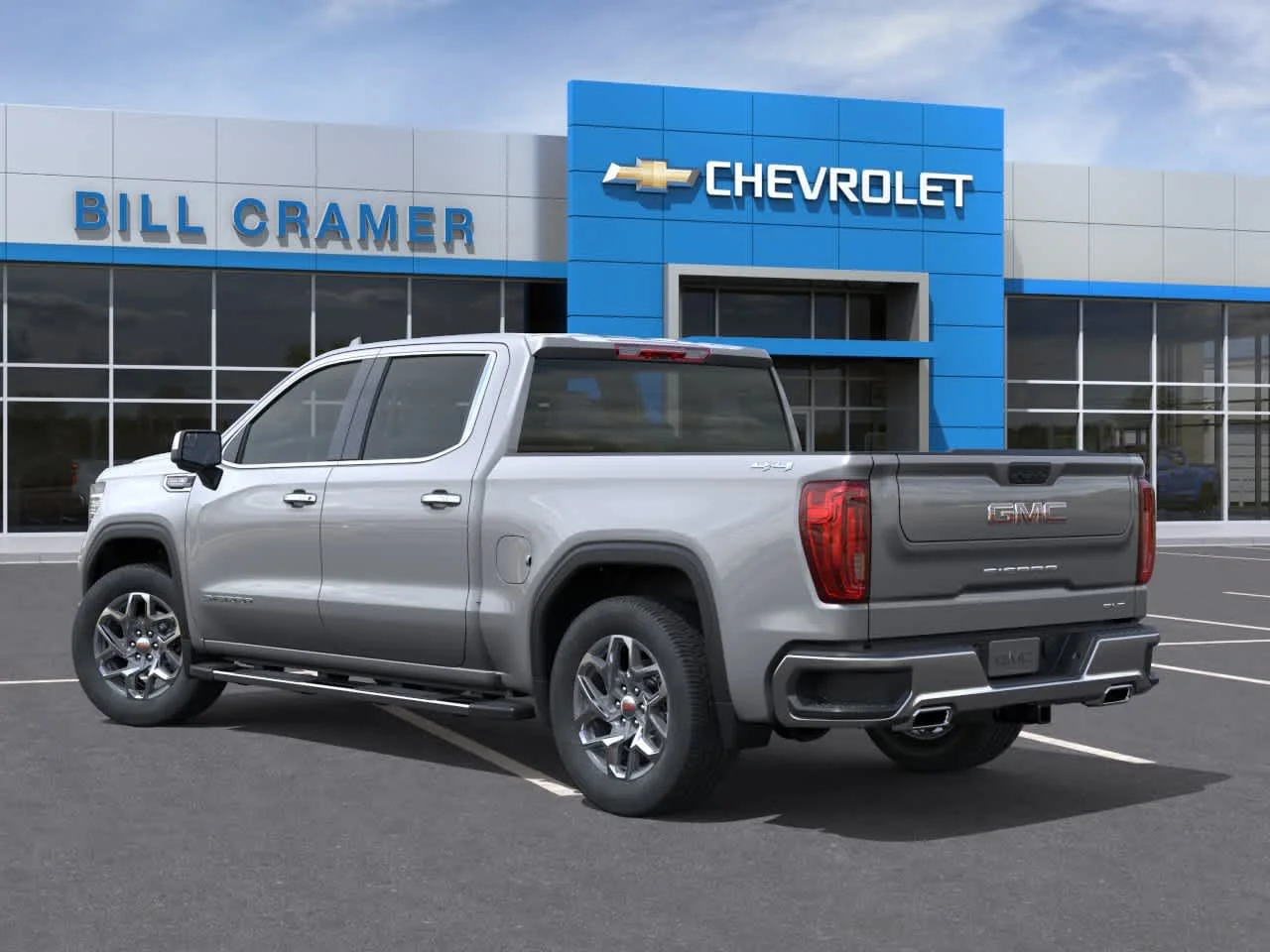 New 2026 Sterling Metallic GMC SLT image 3