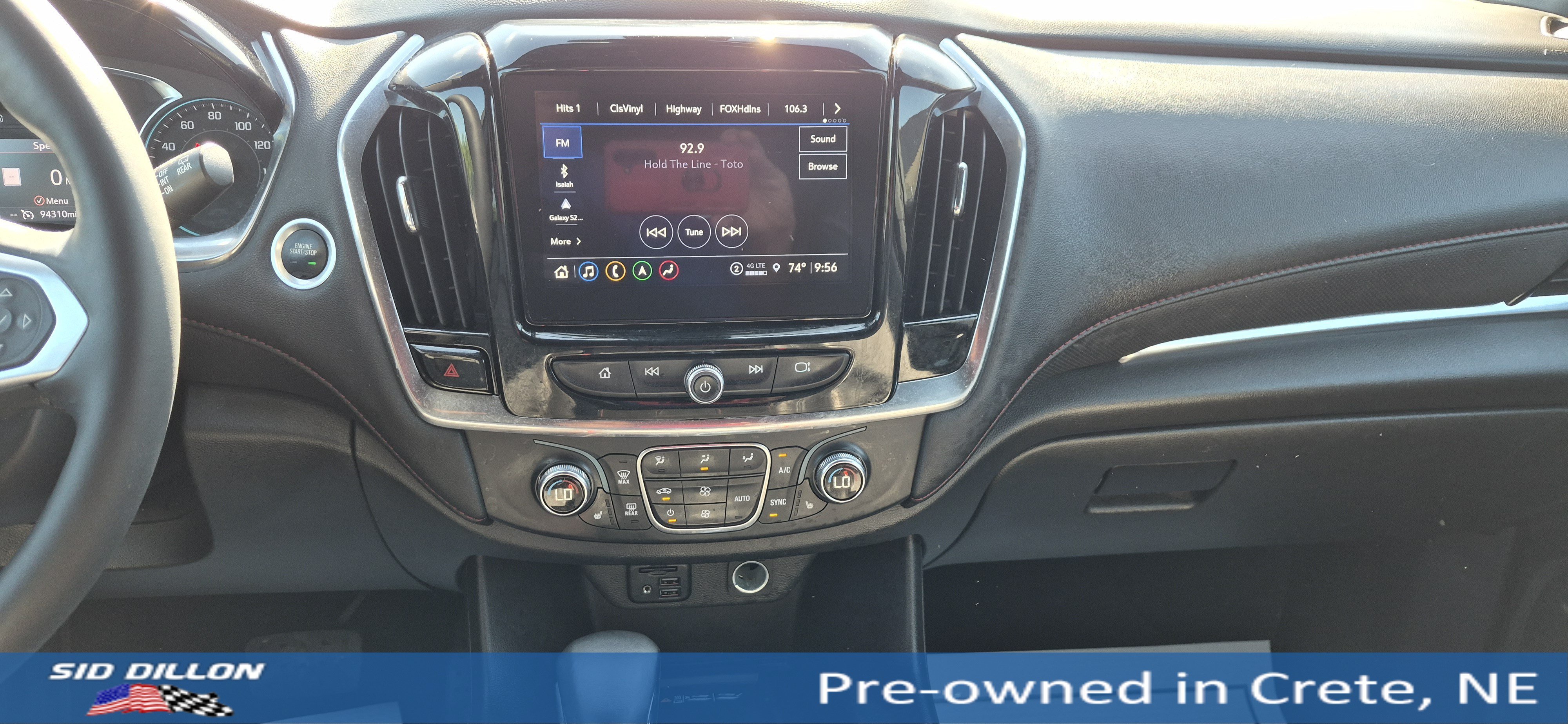 Used 2023 Mosaic Black Metallic Chevrolet RS image 7