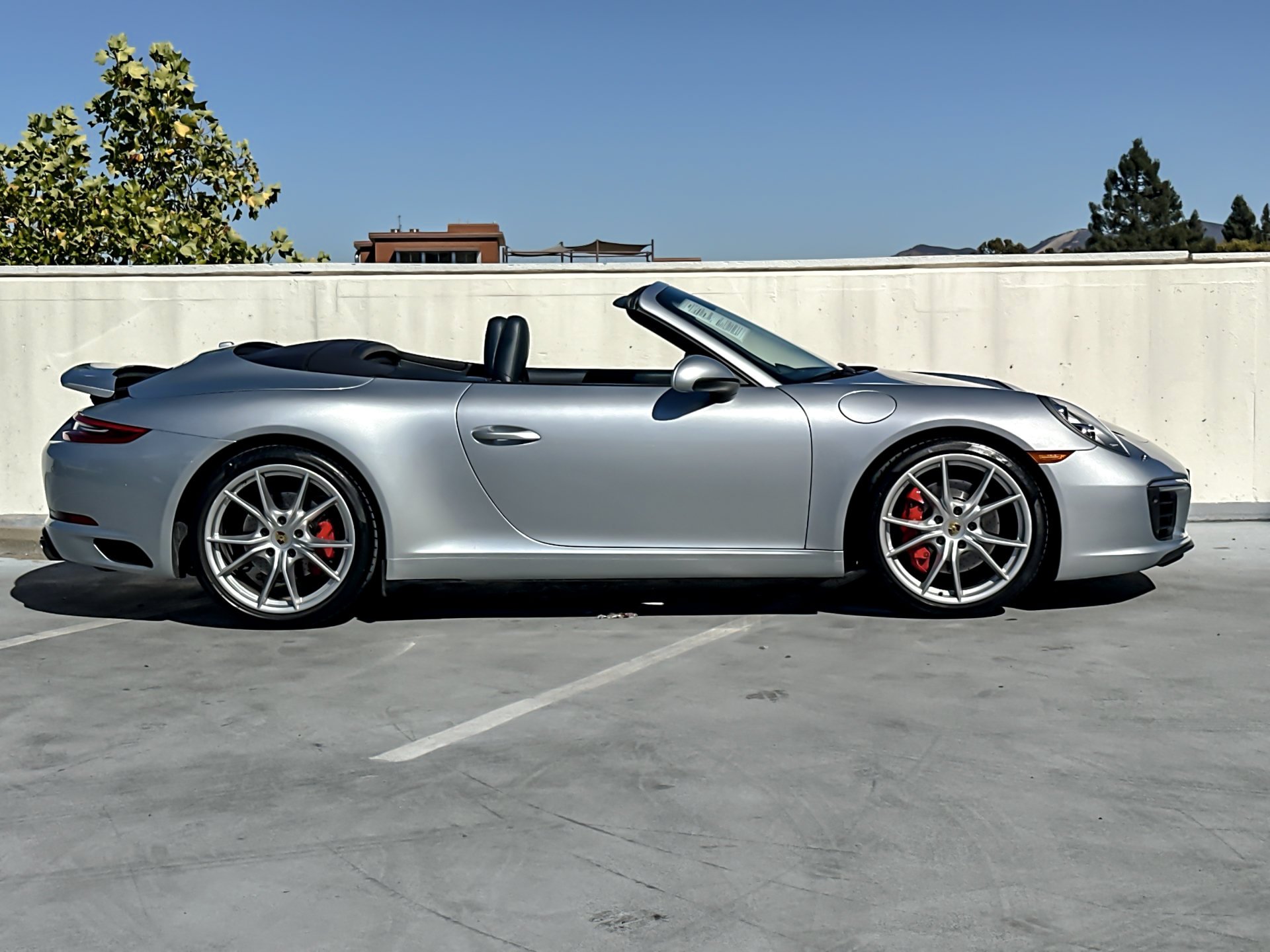 Certified Used 2017 Silver Porsche Carrera S Cabriolet image 10