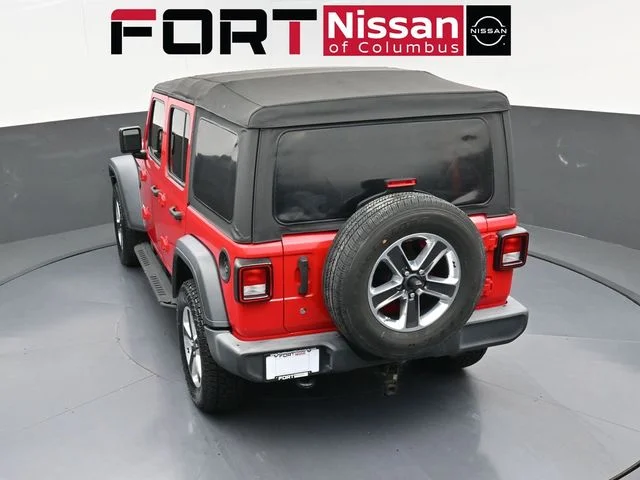 Used 2018 Red Jeep Unlimited Sport S image 41