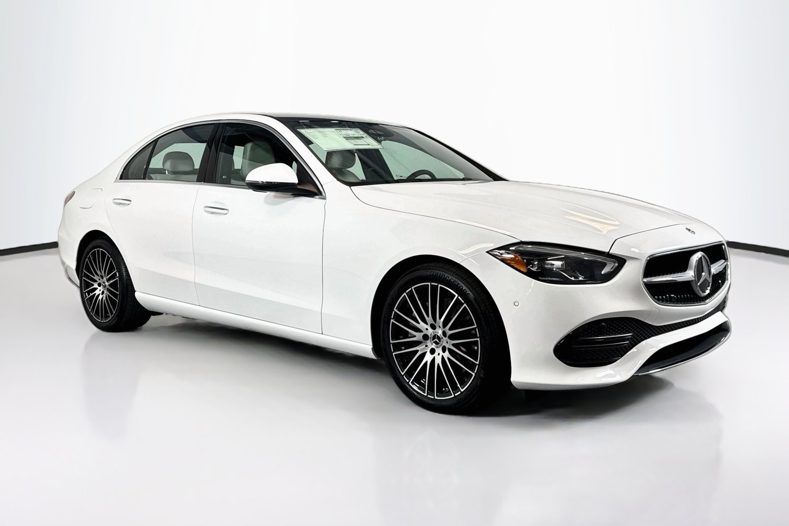 New 2026 Polar White Mercedes-Benz C 300 image 3