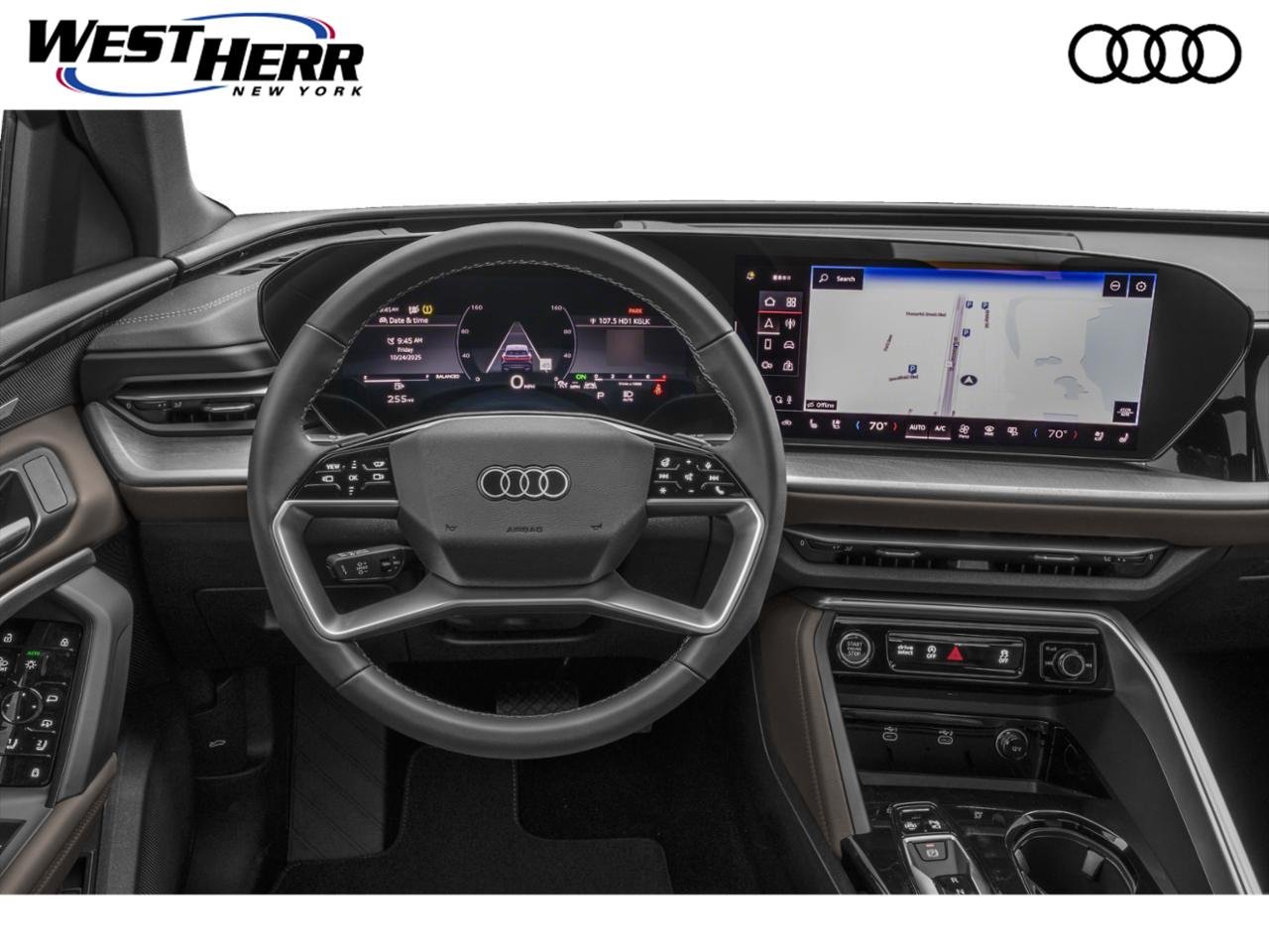 Used 2025 Mythos Black Metallic Audi Premium Plus image 1