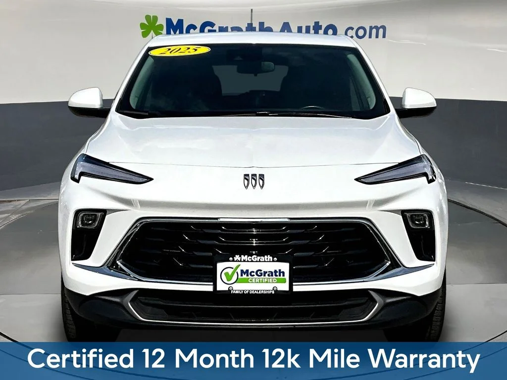Certified Used 2025 White Buick Preferred image 2