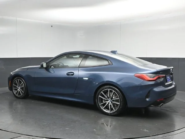 Certified Used 2021 Arctic Race Blue Metallic BMW 430i xDrive image 5