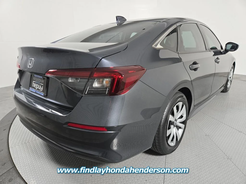Certified Used 2025 Meteorite Gray Metallic Honda LX image 6