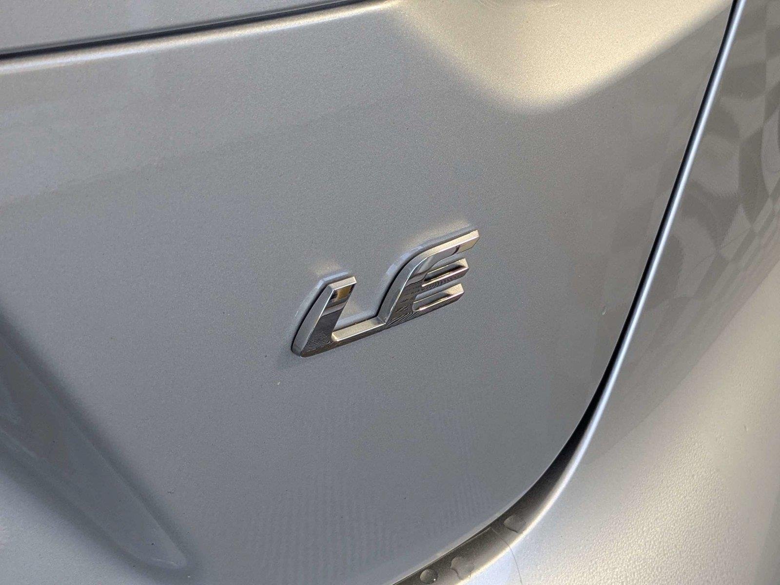 Used 2025 Classic Silver Metallic Toyota LE image 40