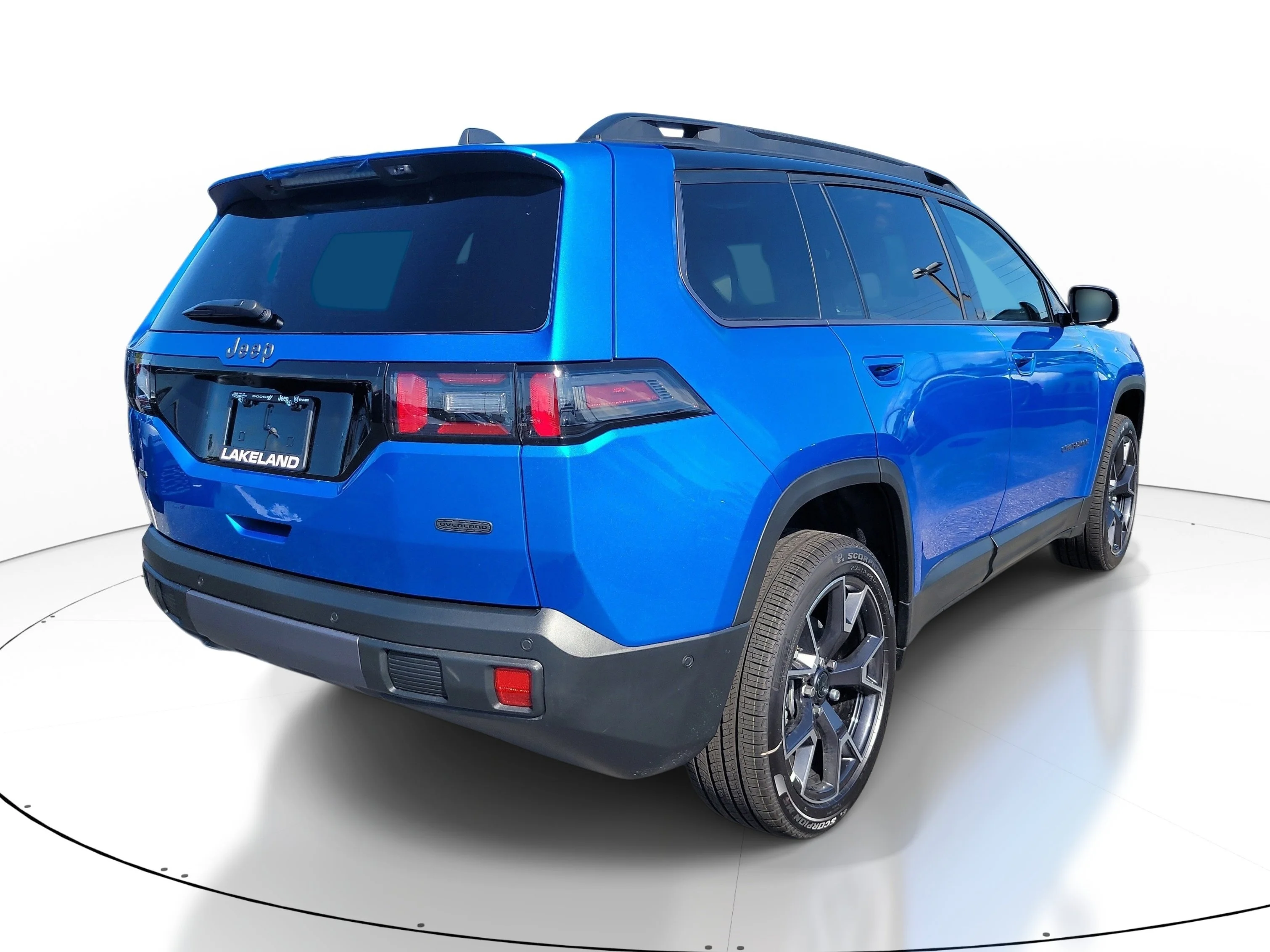 New 2026 Hydro Blue Pearlcoat Jeep Overland image 6