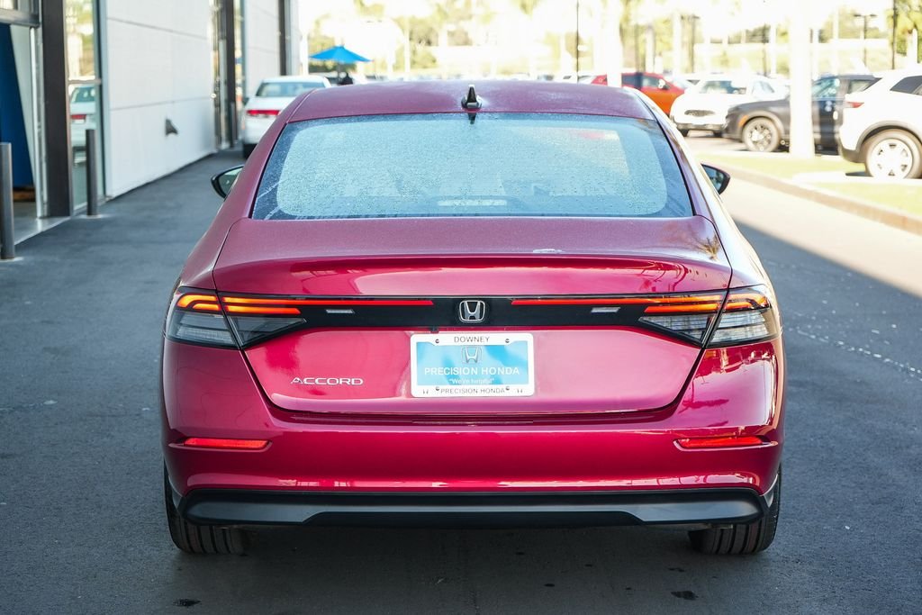New 2026 Radiant Red Metallic Honda SE image 8