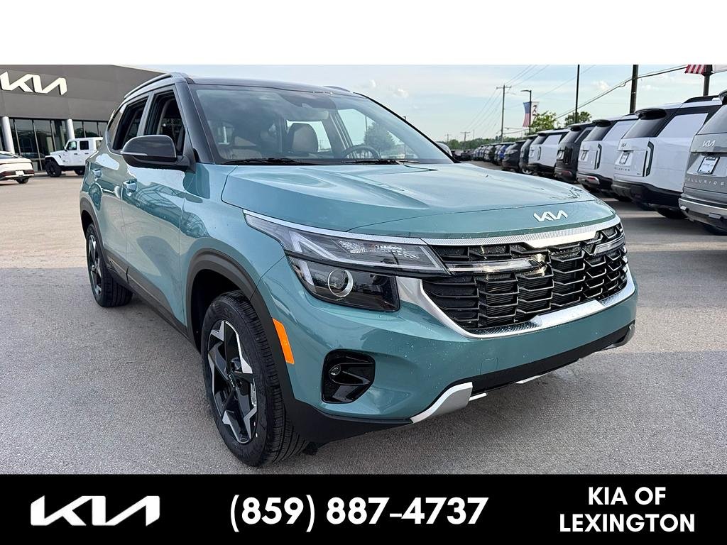 New 2026 Pluton Blue / Black Roof Kia S image 1