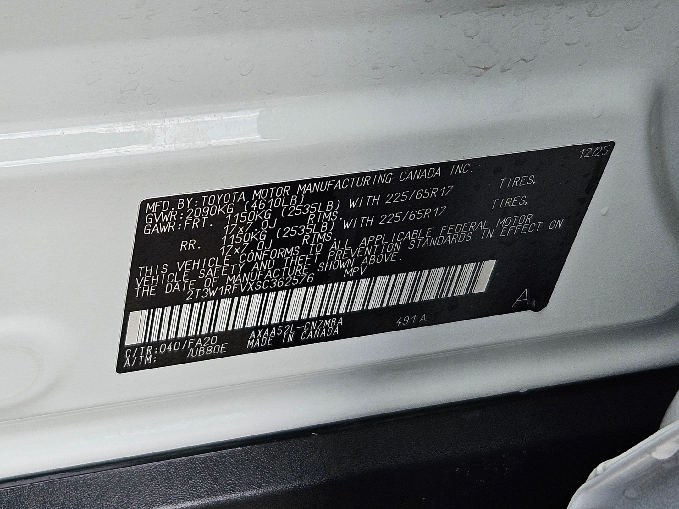 Certified Used 2025 Blue Toyota XLE image 29