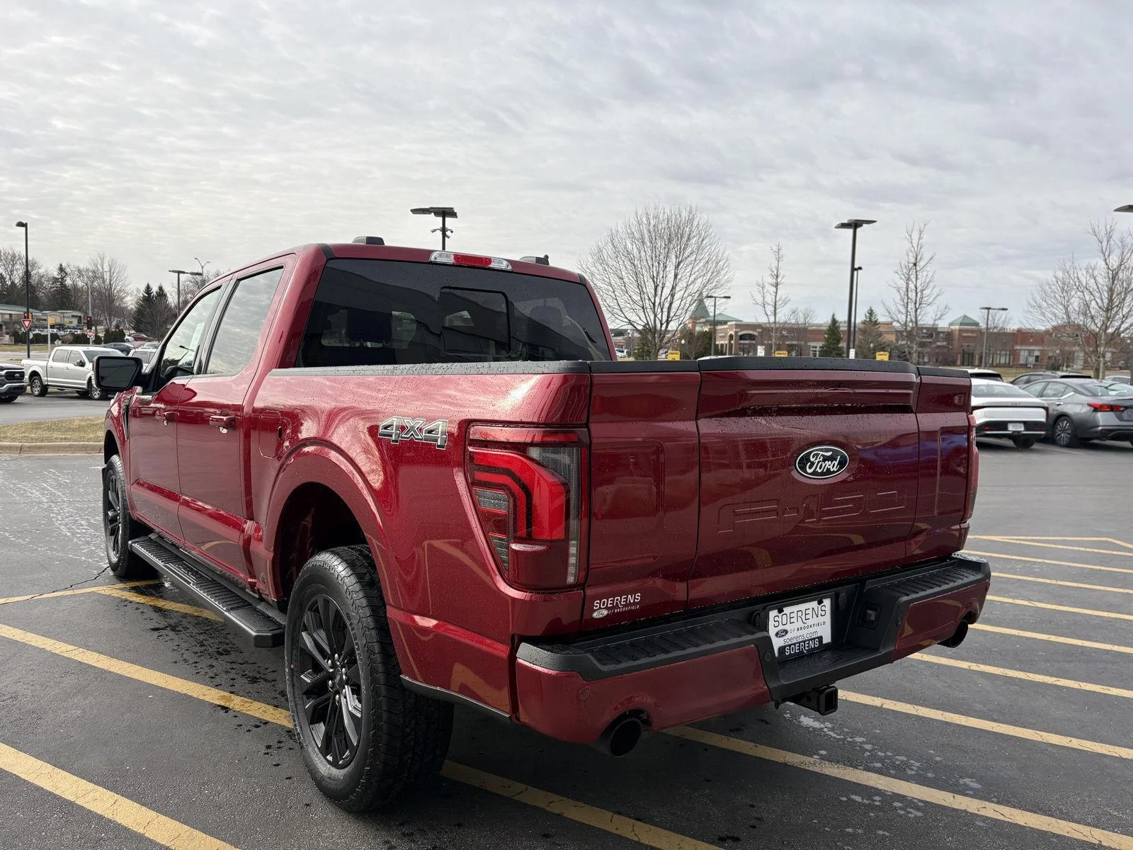 New 2026 Ruby Red Metallic Tinted Clearcoat Ford LARIAT image 4