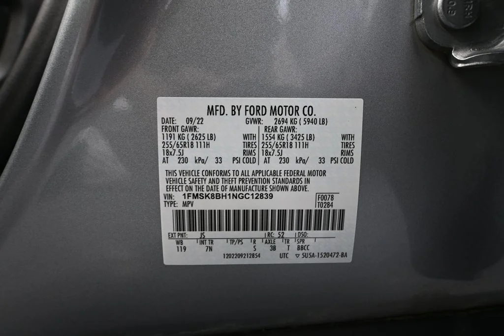 Used 2022 Silver Ford Base image 51
