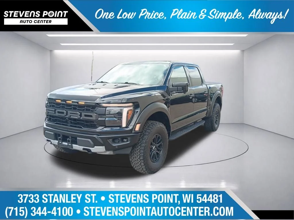 Used 2024 Agate Black Metallic Ford Raptor image 1