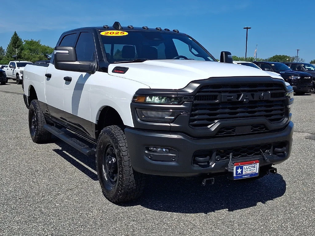 Used 2025 Bright White Clearcoat Ram Tradesman image 2