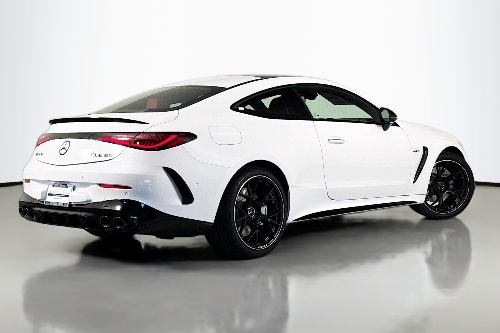 New 2026 MANUFAKTUR Moonlight White Metallic Mercedes-Benz AMG® CLE 53 4MATIC+ Coupe image 11