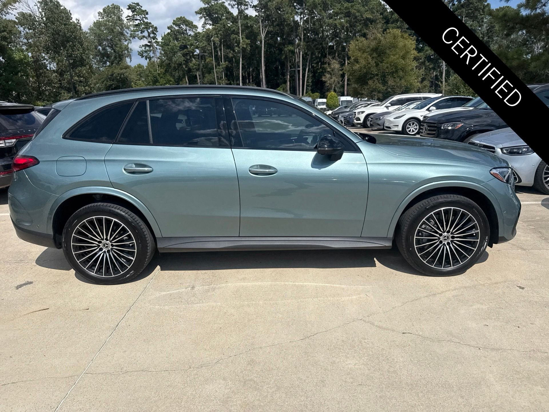 Certified Used 2026 Verde Silver Metallic Mercedes-Benz GLC 300 image 3